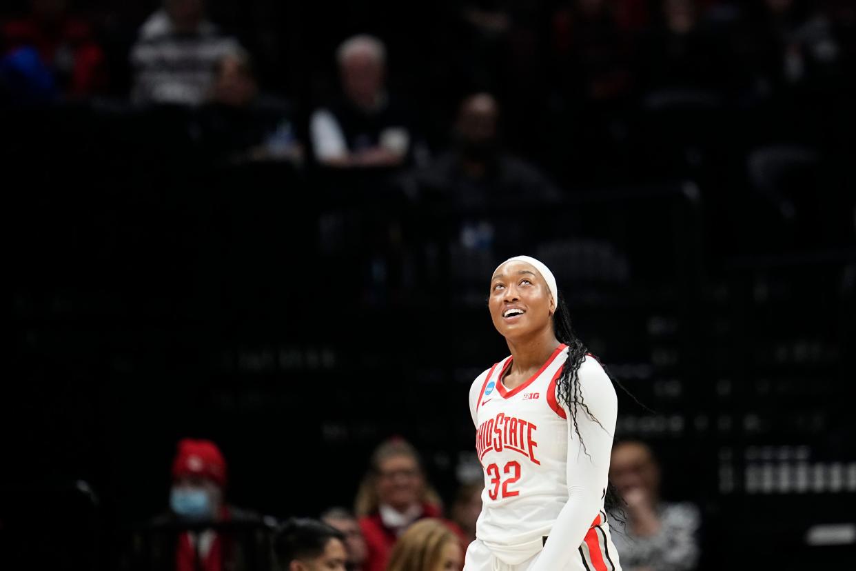 Cotie McMaho says she will return to Ohio State next season.