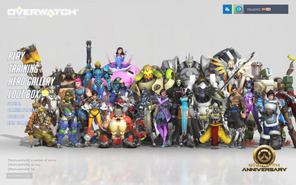 The Overwatch cast