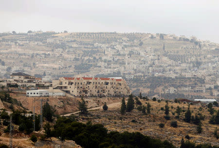 Houses are seen in the West Bank Jewish settlement of Tekoa, south of Bethlehem May 24, 2016. REUTERS/Baz Ratner