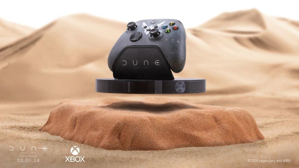 《沙丘：第二部》聯名款 Xbox Series S 居然自帶撲翼機支架和懸浮手掣座