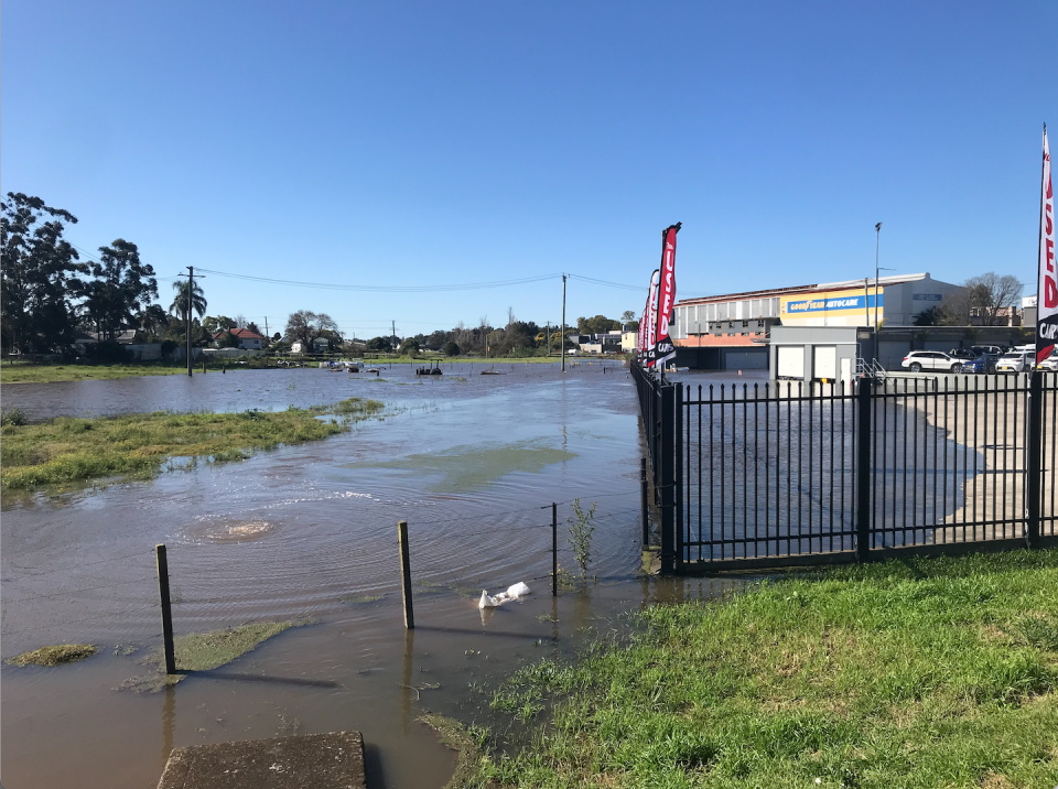 Flooding in Maitland in July this year. Ifte Ahmed, Author provided