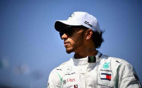  Lewis Hamilton of Great Britain and Mercedes GP on the drivers parade before the F1 Grand Prix of Australia at Melbourne Grand Prix Circuit on March 17, 2019 in Melbourne, Australia - Credit: Getty Images