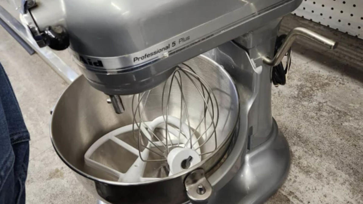 Buy the Gray KitchenAid Professional 5 Plus Standing Mixer For