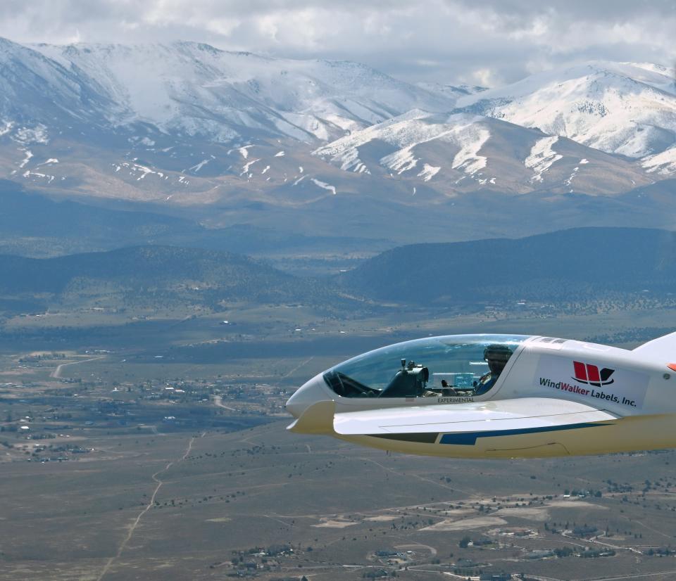 Miguel Iturmendi flew his Helios Horizon electric aircraft to an altitude of 22,000 feet on April 16 over Independence, California. The altitude is an unofficial world record. Iturmendi plans to return later this spring with a NAA judge to codify the record.