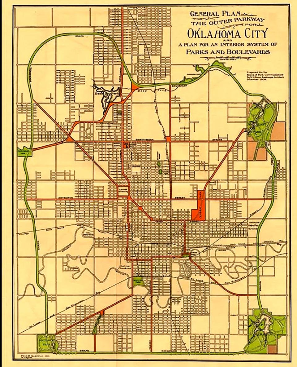 The Deep Fork Trail, once fully built, will complete a vision to re-create the Grand Boulevard loop around the older urban core that city fathers once envisioned as a connection between the city's oldest regional parks — Will Rogers, Woodson, Trosper and Lincoln.