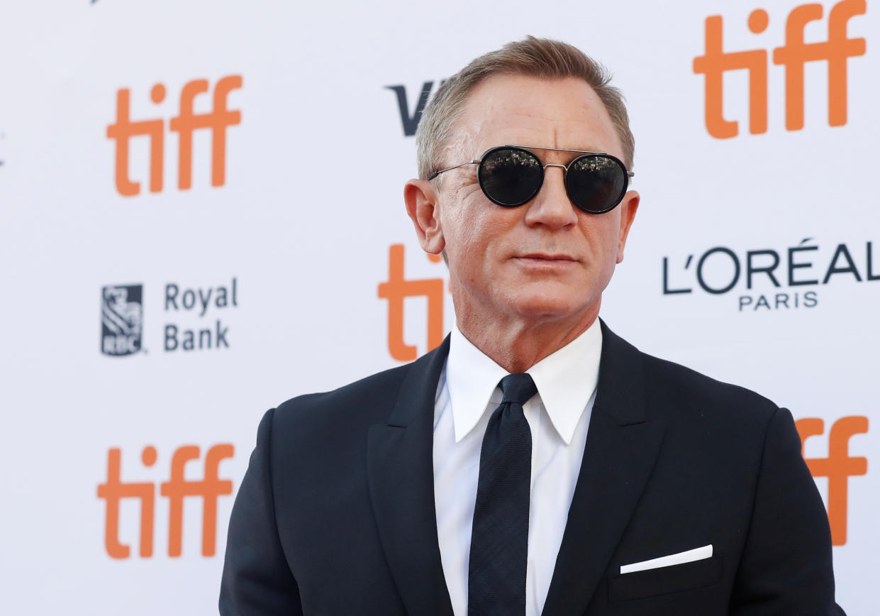 Cast member Daniel Craig arrives for the special presentation of "Knives Out" at the Toronto International Film Festival (TIFF) in Toronto, Ontario, Canada September 7, 2019. REUTERS/Mario Anzuoni