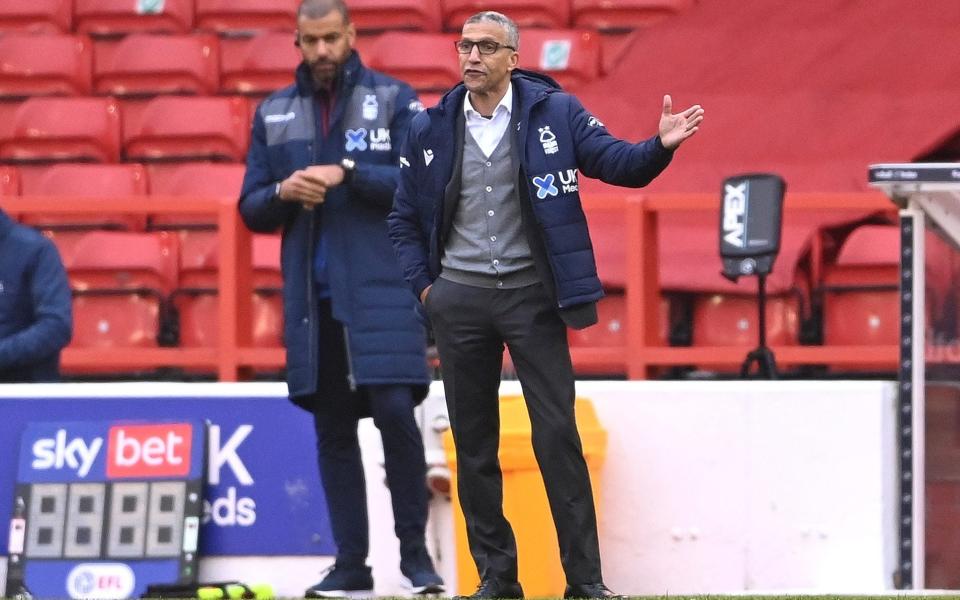 Forest manager Chris Hughton - GETTY IMAGES