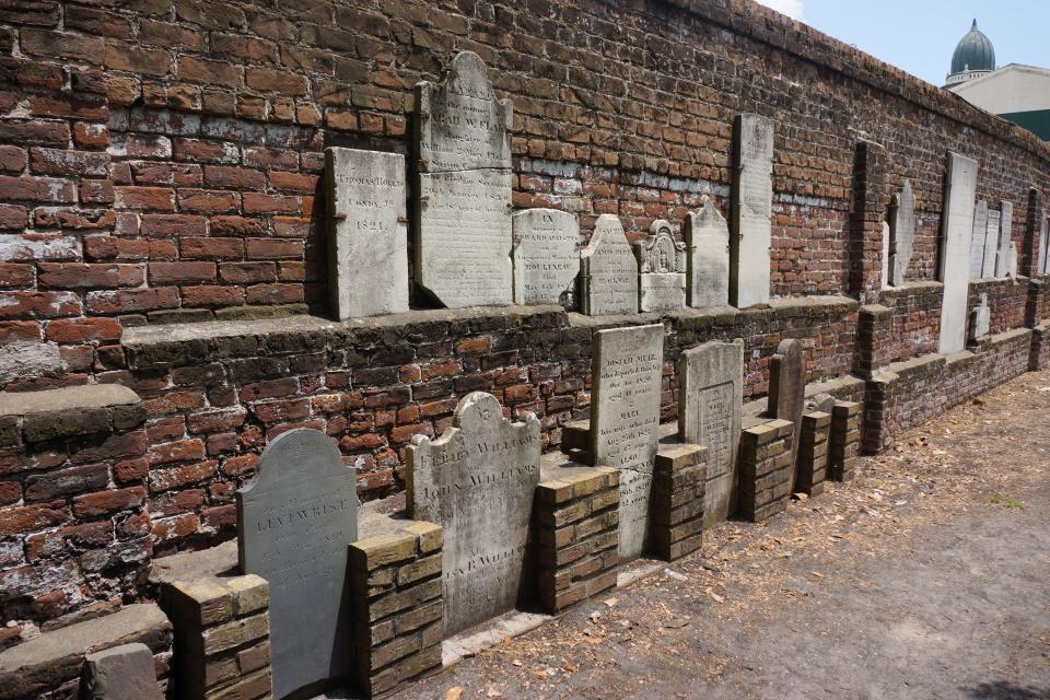 Colonial Park Cemetery in Savannah is the final resting place for many victims of the Yellow Fever epidemic that devastated the region in 1820.