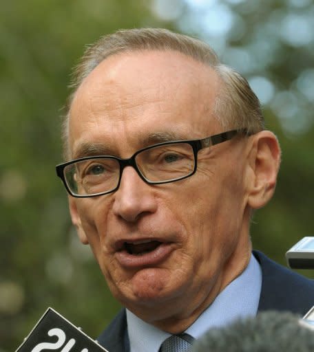 Australia rankled Papua New Guinea in March when Foreign Minister Bob Carr (pictured in March) said Canberra would "be in the position of having to consider sanctions" if PNG failed to hold elections in mid-2012