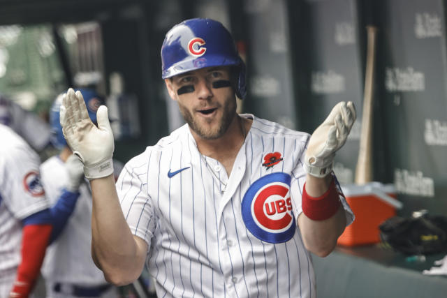 Watch: Chicago Cubs Outfielder Patrick Wisdom Blasts First Home