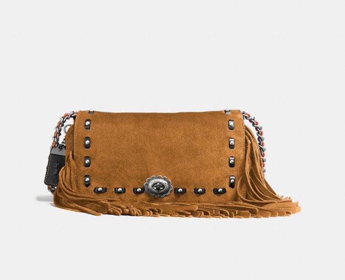 Dinky With Fringe. Image via Coach Outlet. 