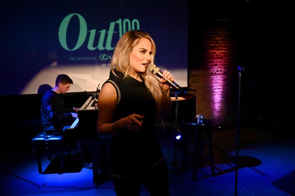 Singer JoJo. (Photo by Astrid Stawiarz/Getty Images for Out)