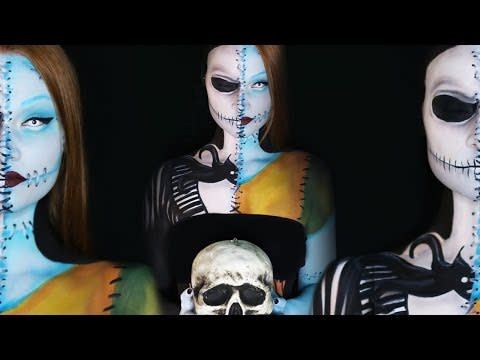 5) Nightmare Before Christmas Makeup Tutorial