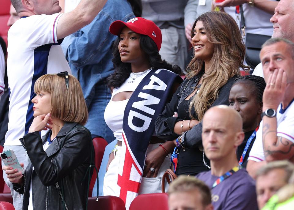 tolami benson watched england v switzerland at euros