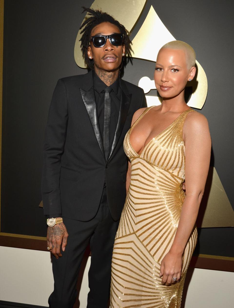 Wiz Khalifa and Amber Rose