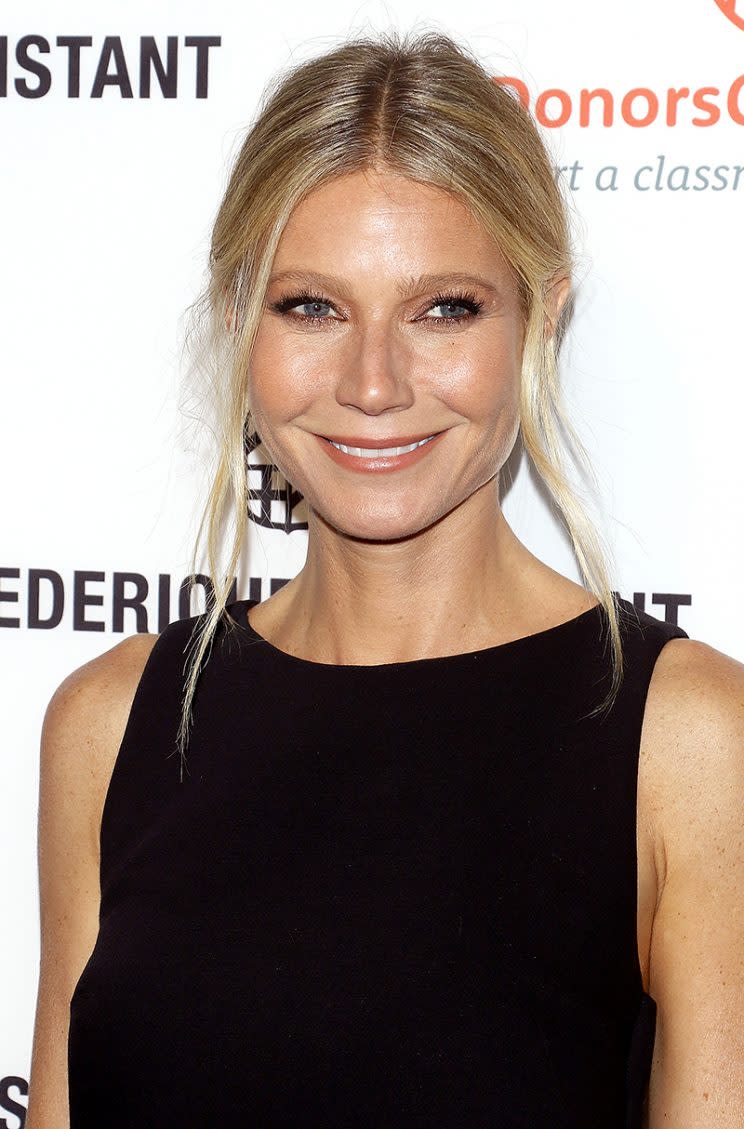 Gwyneth Paltrow attends the Frederique Constant Horological Smartwatch.