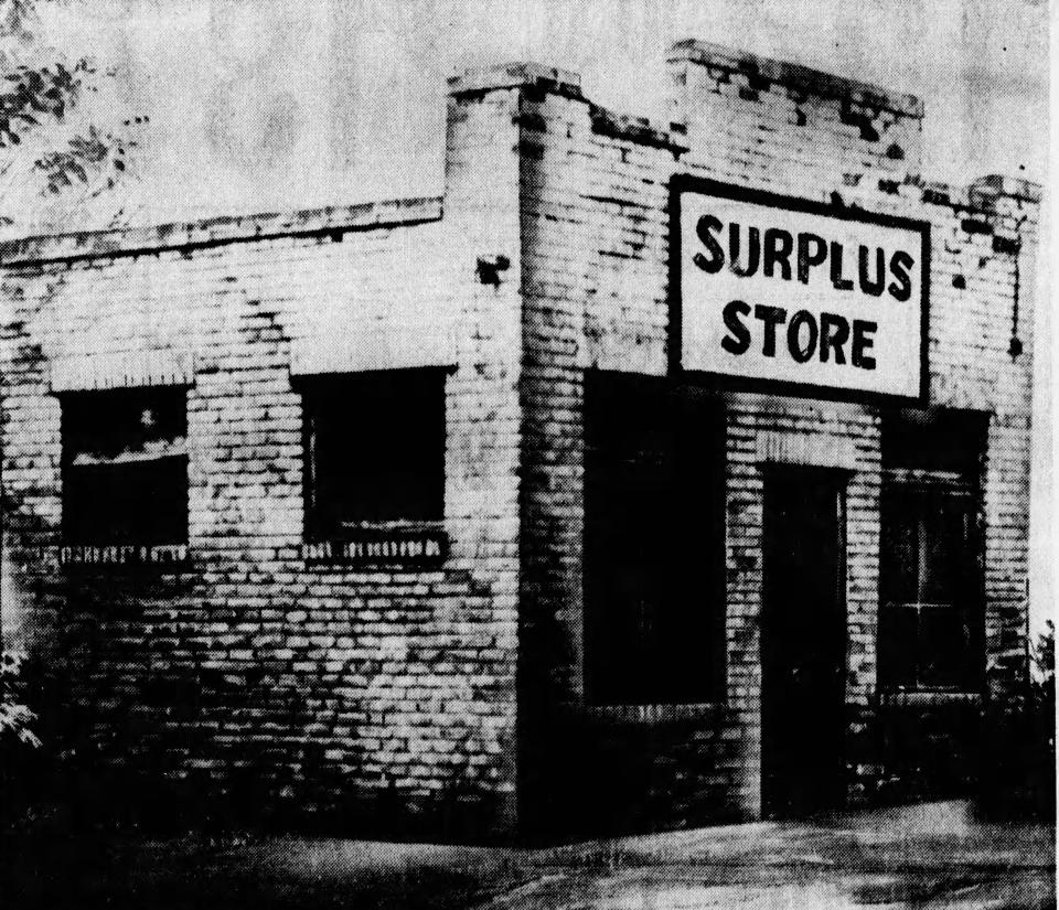 The Surplus & Supply Co., later known as Clarkins, started in 1946 in a former gas station at Grant and McCoys streets in Akron.