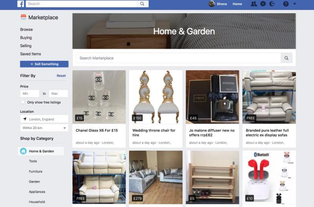 Launch of Facebook Marketplace faces criticism over illicit goods for sale