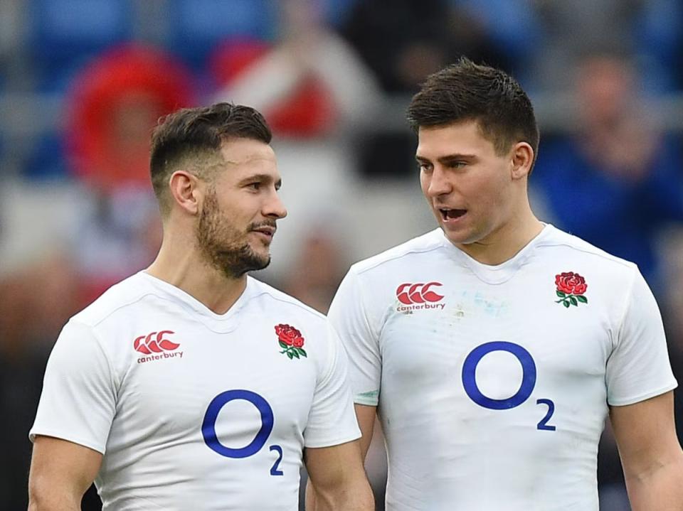 Danny Care (left) has been left out of England’s training squad as Ben Youngs (right) returns (Andrew Matthews/PA) (PA Archive)