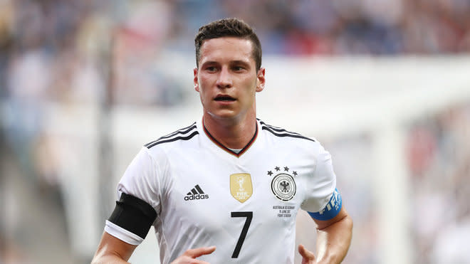 Julian Draxler war nicht zufrieden mit dem Gesamtauftritt gegen Australien