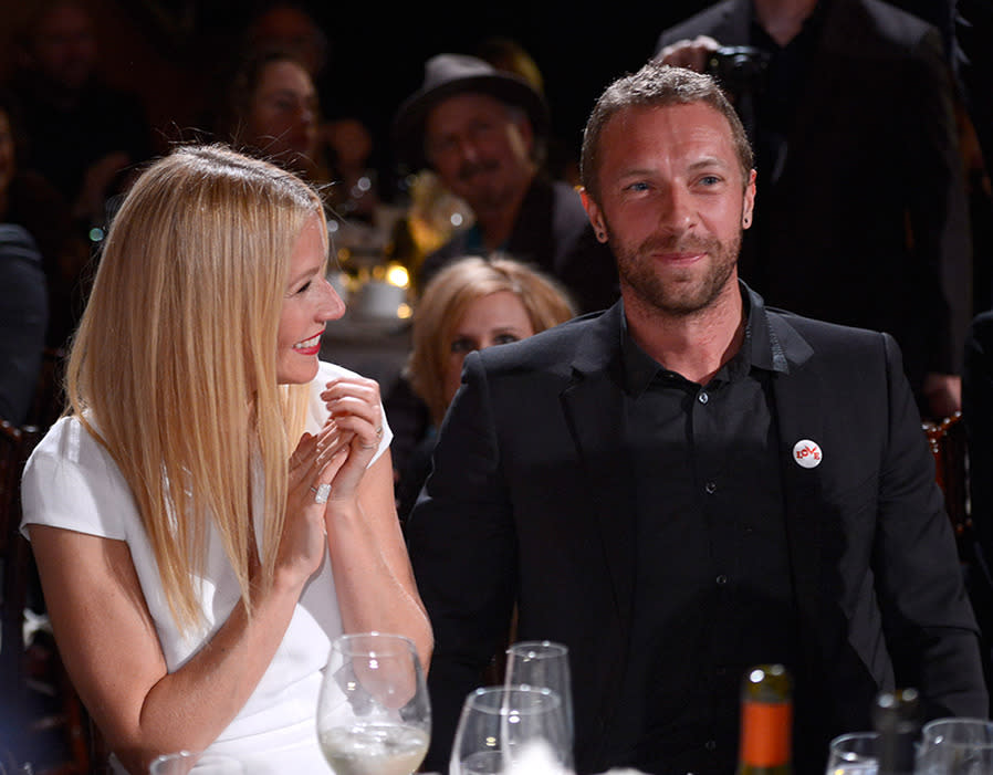 Gwyneth Paltrow and Chris Martin.