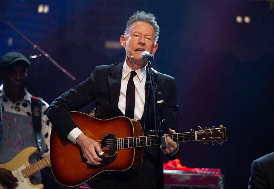 Lyle Lovett, seen here performing during the Austin City Limits Hall of Fame Inductions in 2019, will play two night at the Capitol Theatre in Clearwater with his acoustic group.