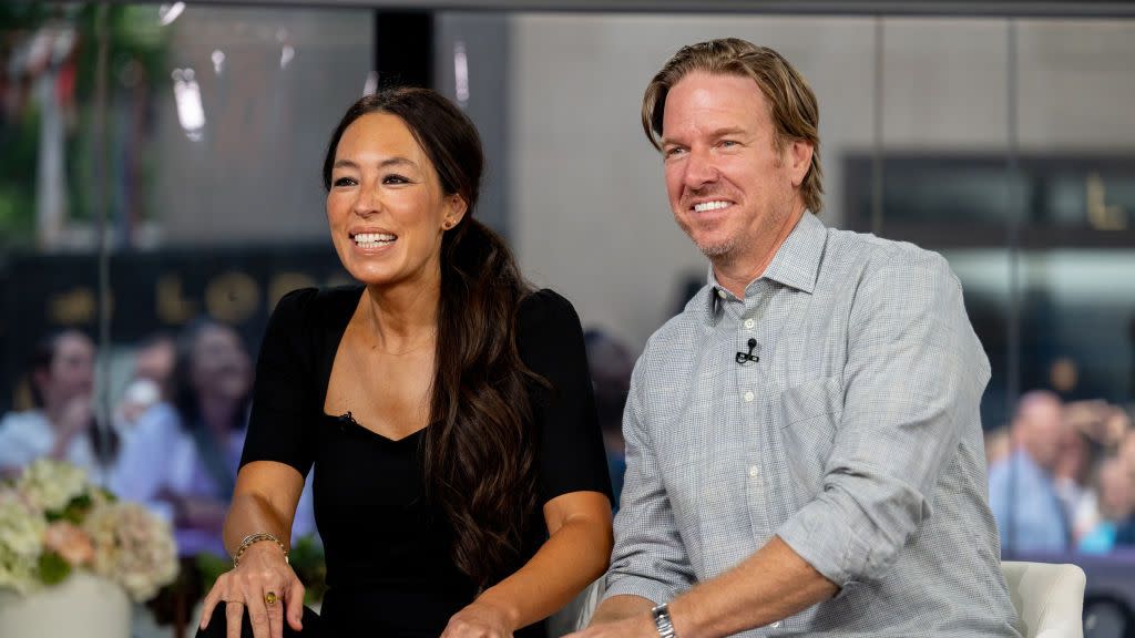 today pictured chip and joanna gaines on wednesday, may 29, 2024 photo by nathan congletonnbc via getty images