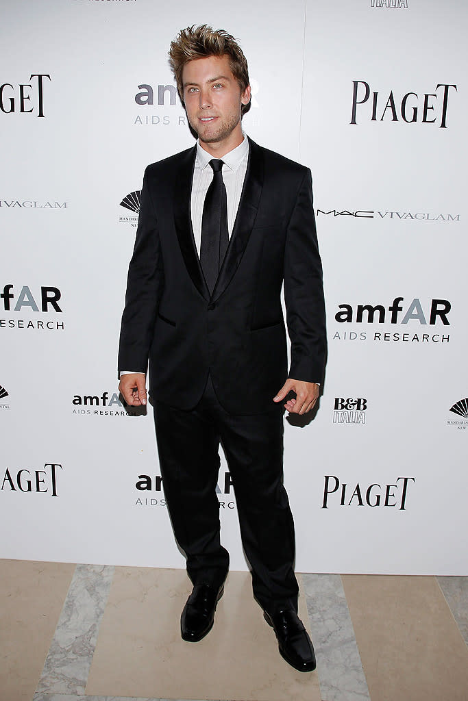 Bass Lance amfAR Gala