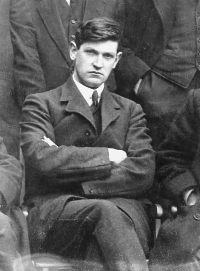 Irish revolutionary leader Michael Collins in 1919. File Photo courtesy of Encyclopedia Britannica