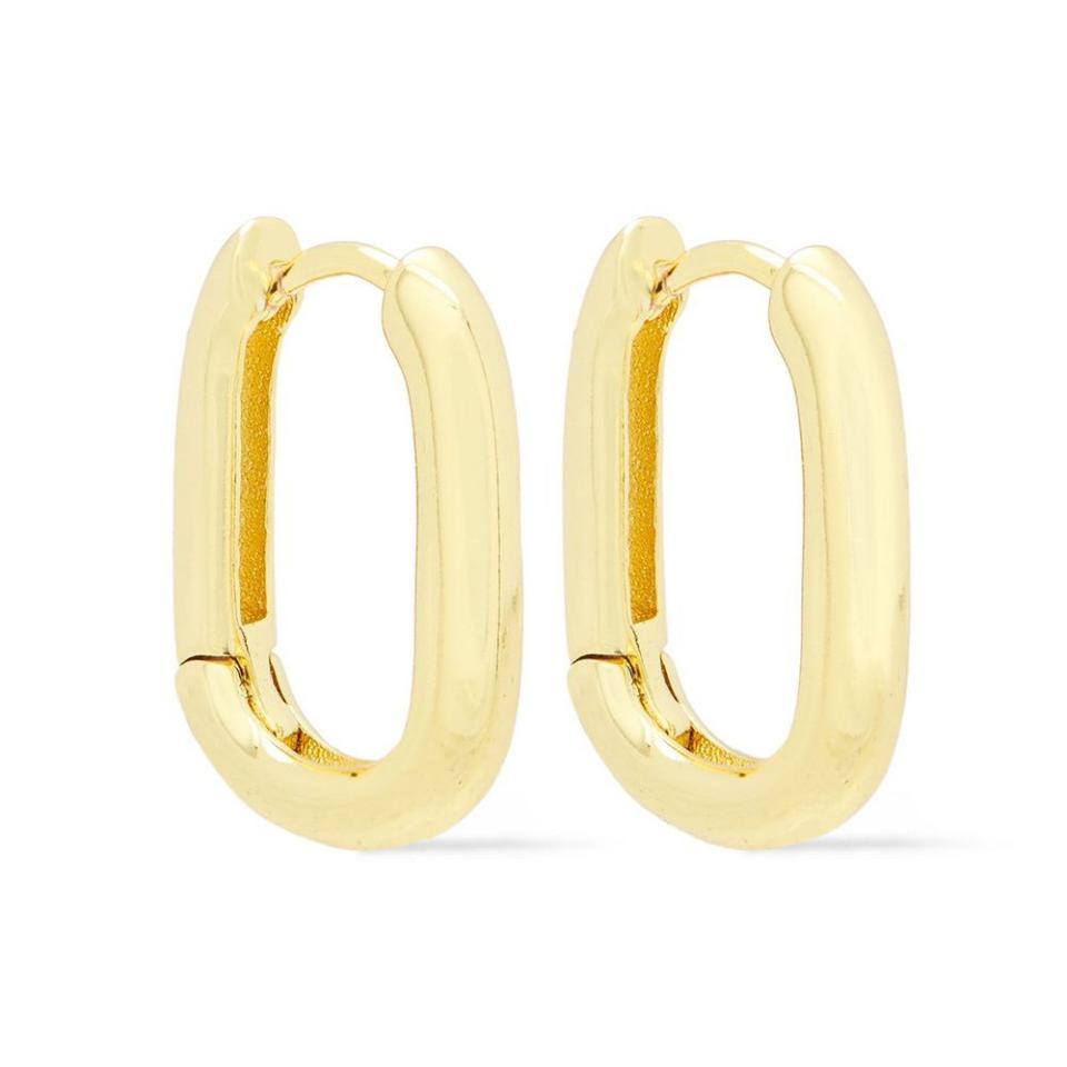 11) 18-Karat Gold Vermeil Earrings