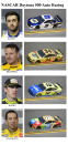 These photos taken in February 2020 show drivers in the starting lineup for Sunday's NASCAR Daytona 500 auto race in Daytona Beach, Fla. From top are Chase Elliott, 25th position, Michael McDowell, 26th position; Ryan Blaney, 27th position and Kyle Busch, 28th position. (AP Photo)