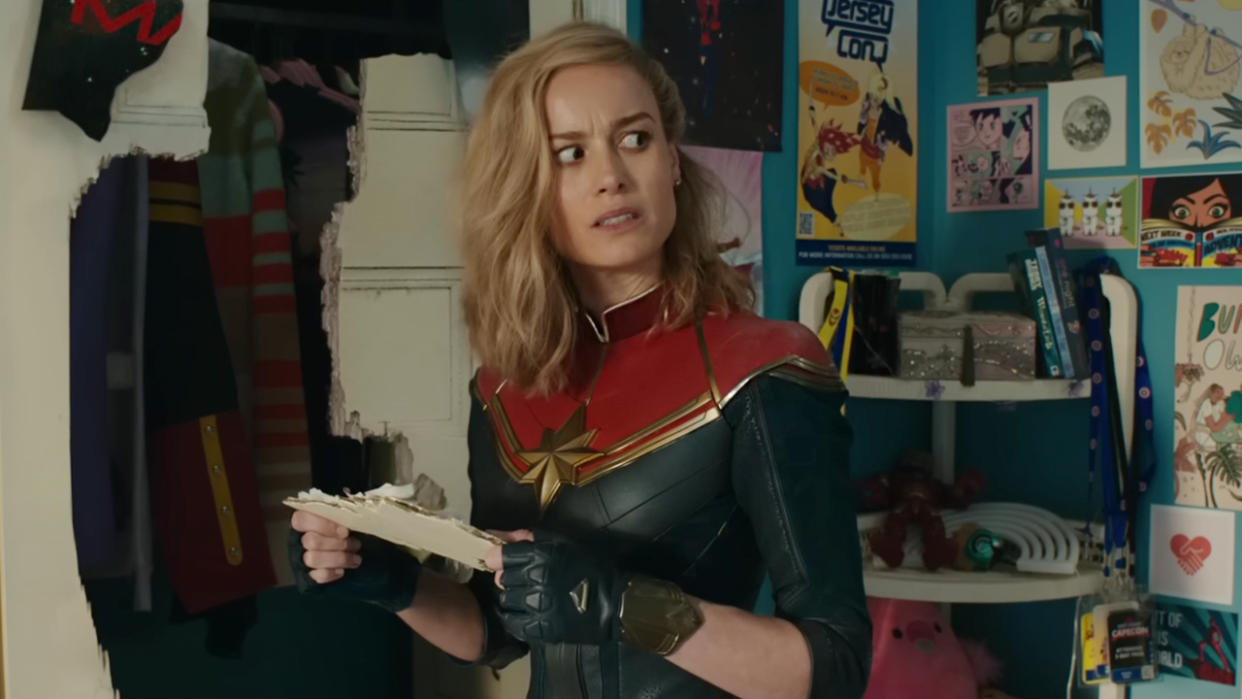  Bri Larson's Captain Marvel in the upcoming The Marvels. 