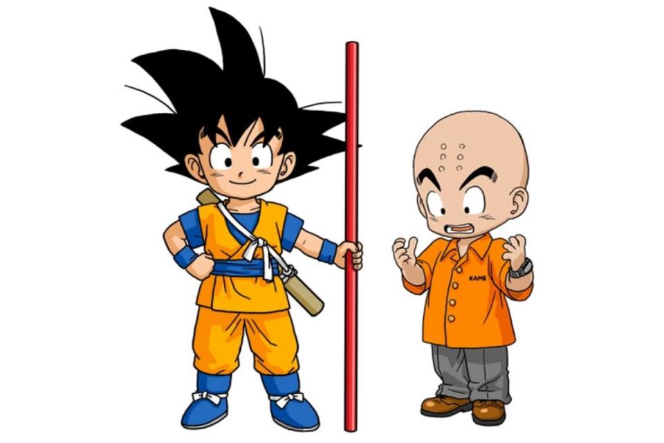 dragon ball daima goku pequeño