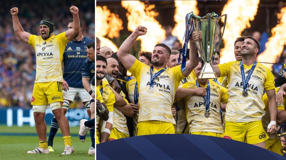 La Rochelle and France forward Gregory Alldritt has claimed the EPCR Player of the Year award after captaining his side to back-to-back Champions Cups. Credit: Alamy