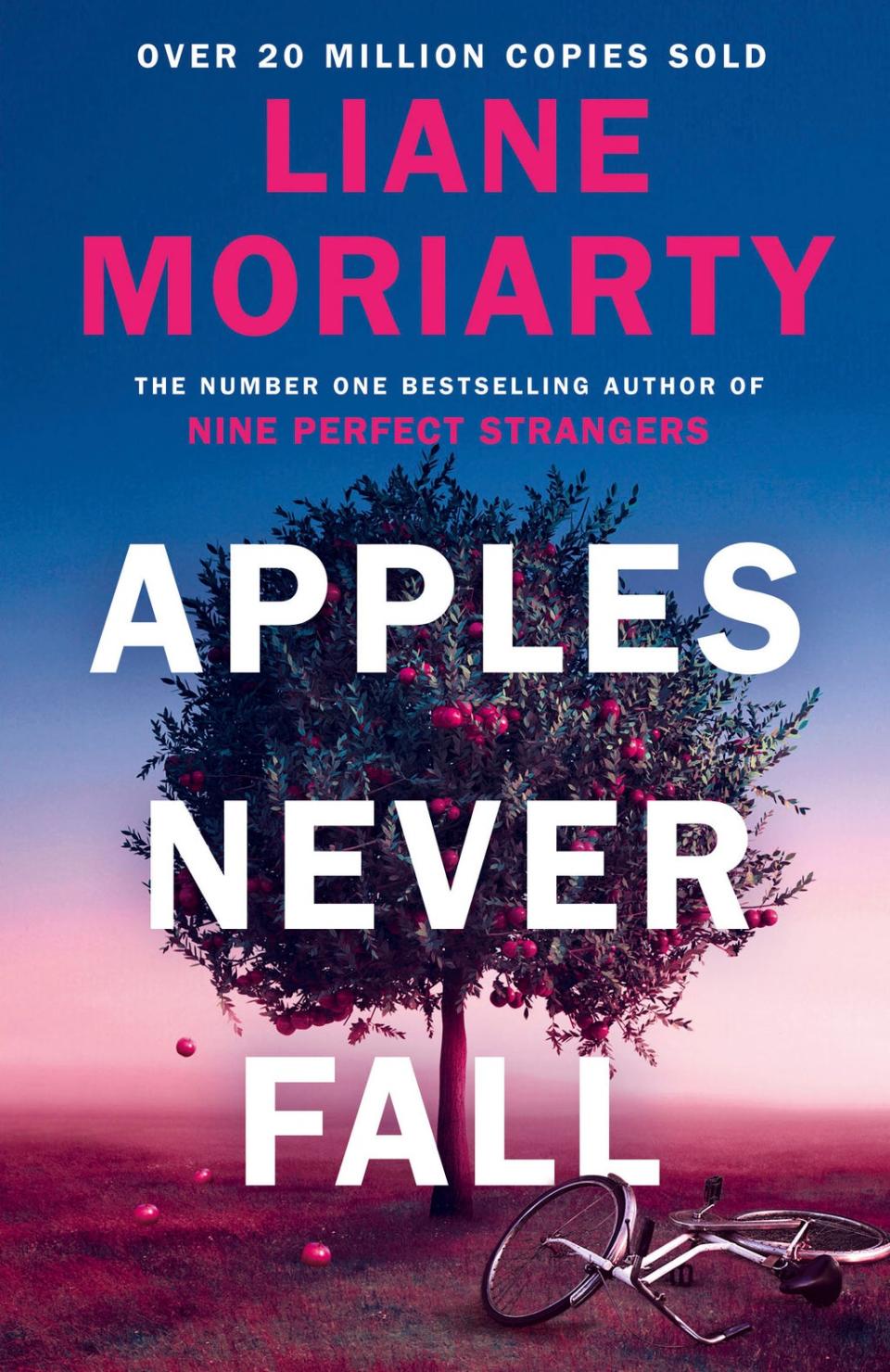 Moriarty’s new book, ‘Apples Never Fall’, is a dark, twisty and compulsive family saga that is a sort of spiritual sister to ‘Big Little Lies’ (Supplied)