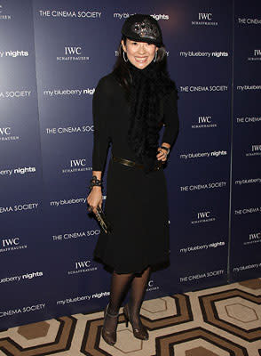 Ziyi Zhang at the New York City premiere of The Weinstein Company's My Blueberry Nights