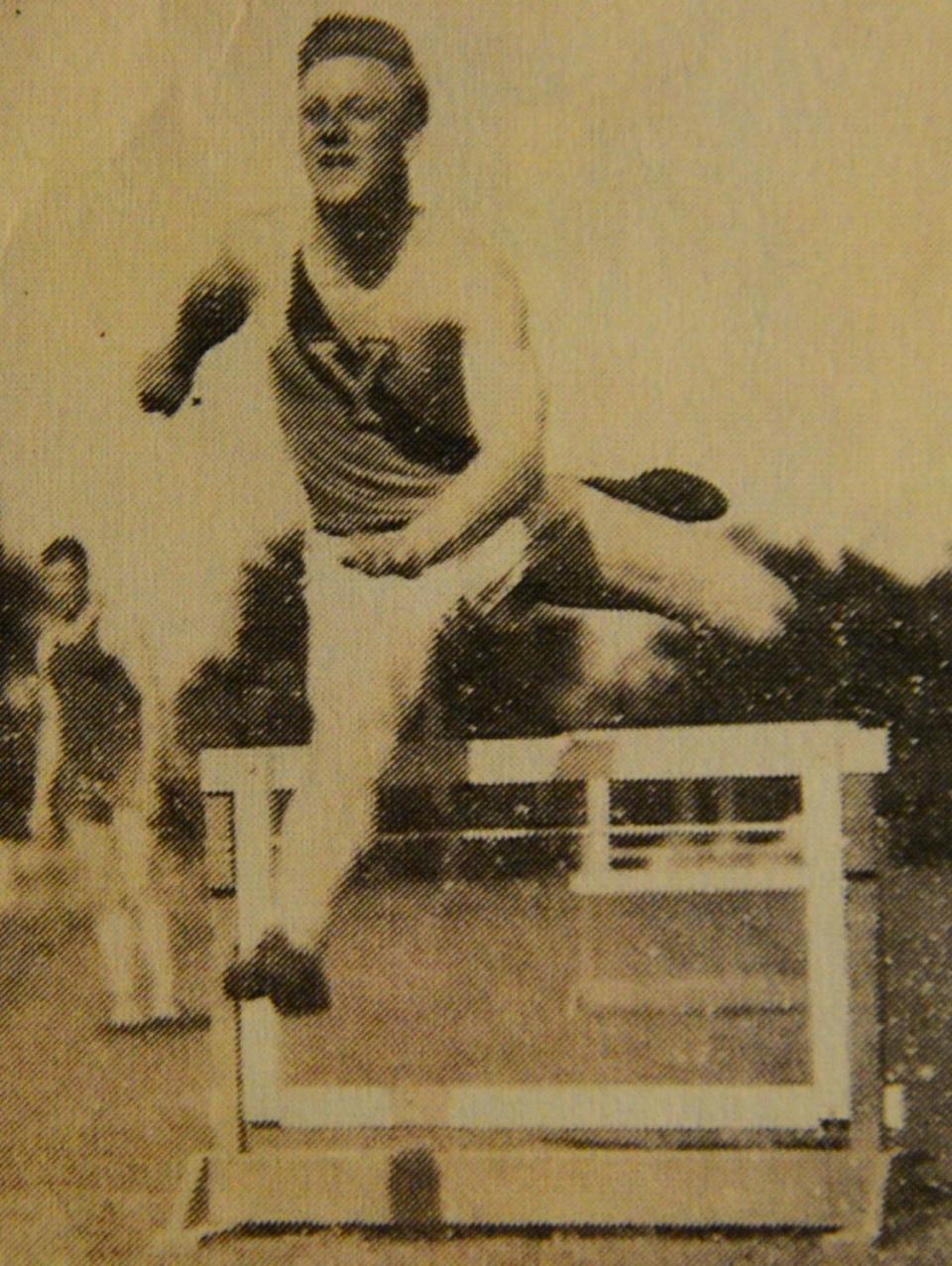 Dave Munro won a state championship in the high jump in 1926 for Monroe High with what was at the time a state-record leap of 5-9. He is being inducted into the Monroe High Athletic Hall of Fame Friday.