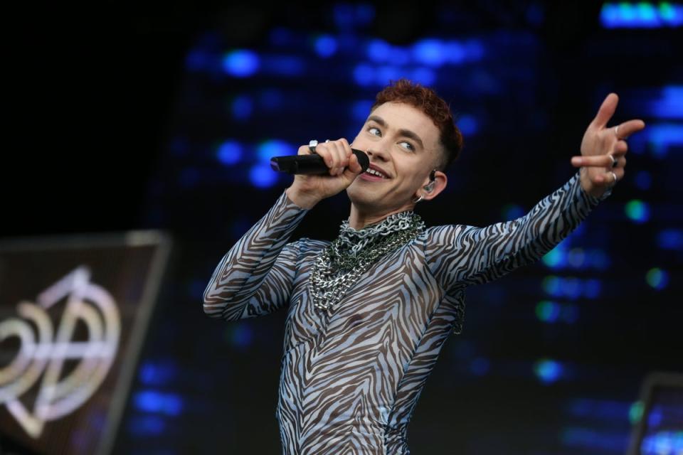 Olly Alexander performing live in 2019 (Getty Images)