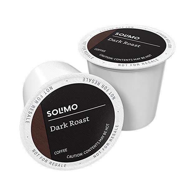 Solimo Dark Roast Coffee Pods