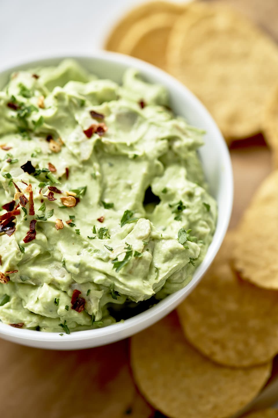 Avocado Spinach Artichoke Dip