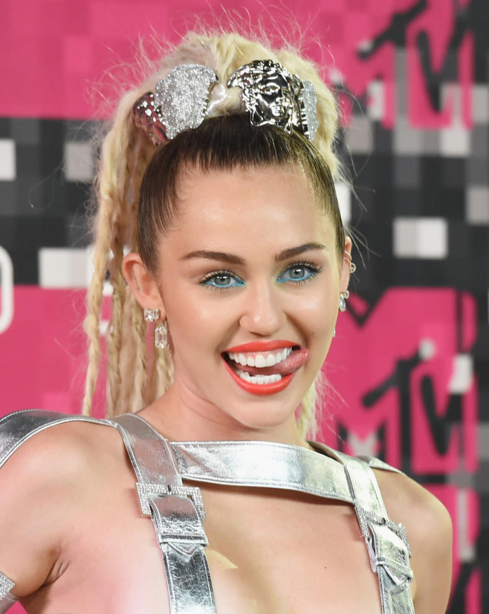 Miley Cyrus at the 2015 MTV VMAs