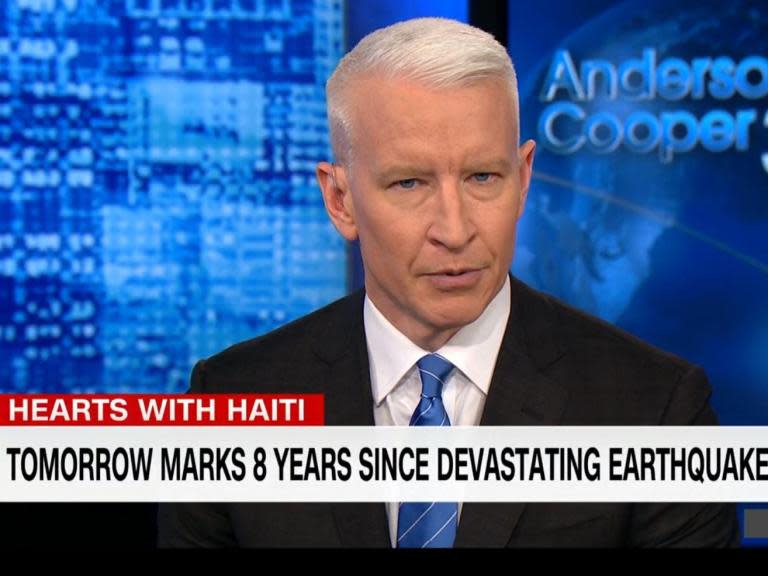 Anderson Cooper leads CNN criticism of Donald Trump's 's***hole countries' comments