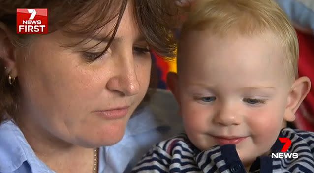 Jo Postgate, 45, said she feared her embryos at the Flinders Medical Centre were her last chance. Photo: 7 News