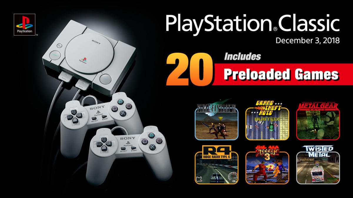 PlayStation Classic Console : : Video Games
