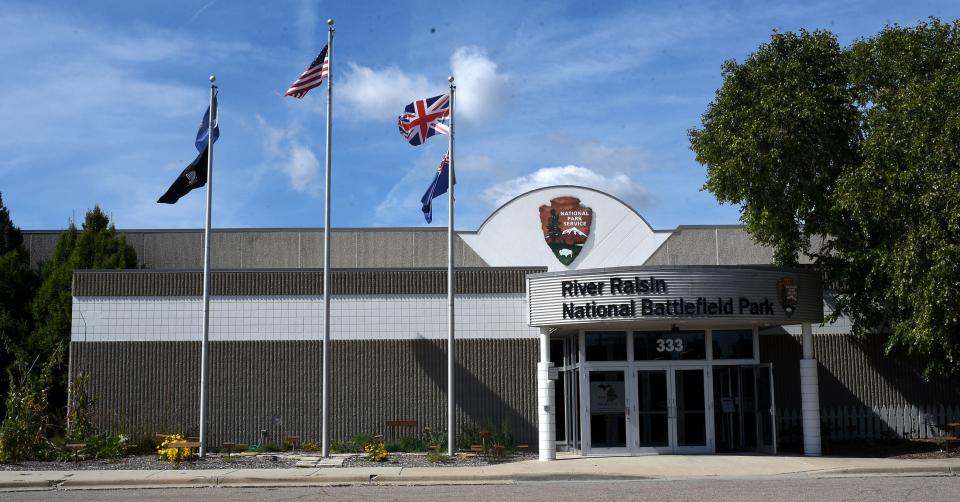 River Raisin National Battlefield Park Visitor Center on N. Dixie Highway in Monroe.