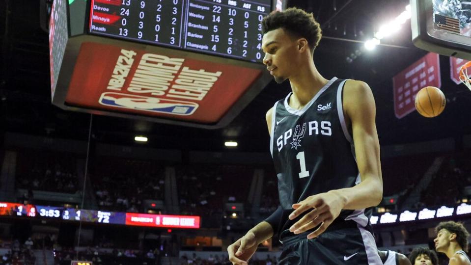 2023 NBA Summer League - San Antonio Spurs v Portland Trail Blazers