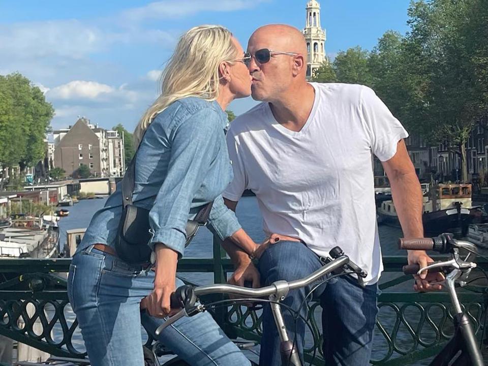 Yolanda Hadid and Joseph Jingoli in Holland