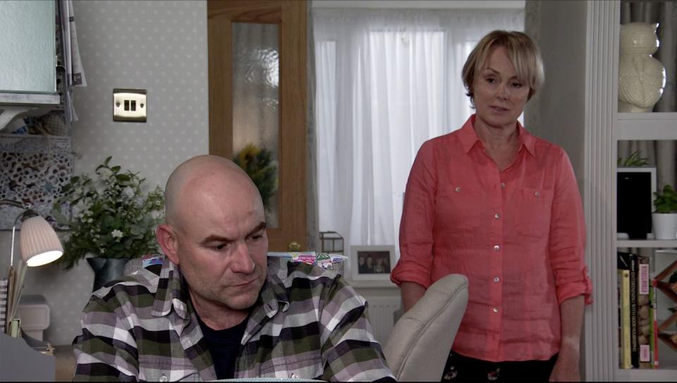 Friday, August 7: Sally desperately tries to reason with Tim