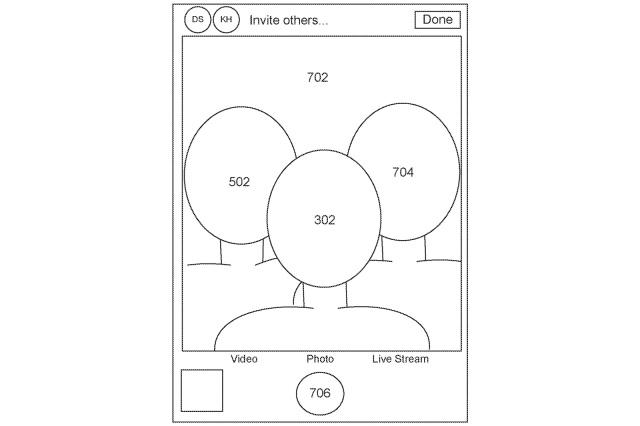 Apple synthetic group selfie