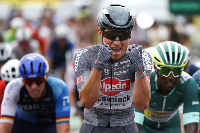 Alpecin-Deceuninck's Jasper Philipsen won stage 10 (Anne-Christine POUJOULAT)